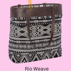 NWT- Boho Thirty-One Rio reversible tote